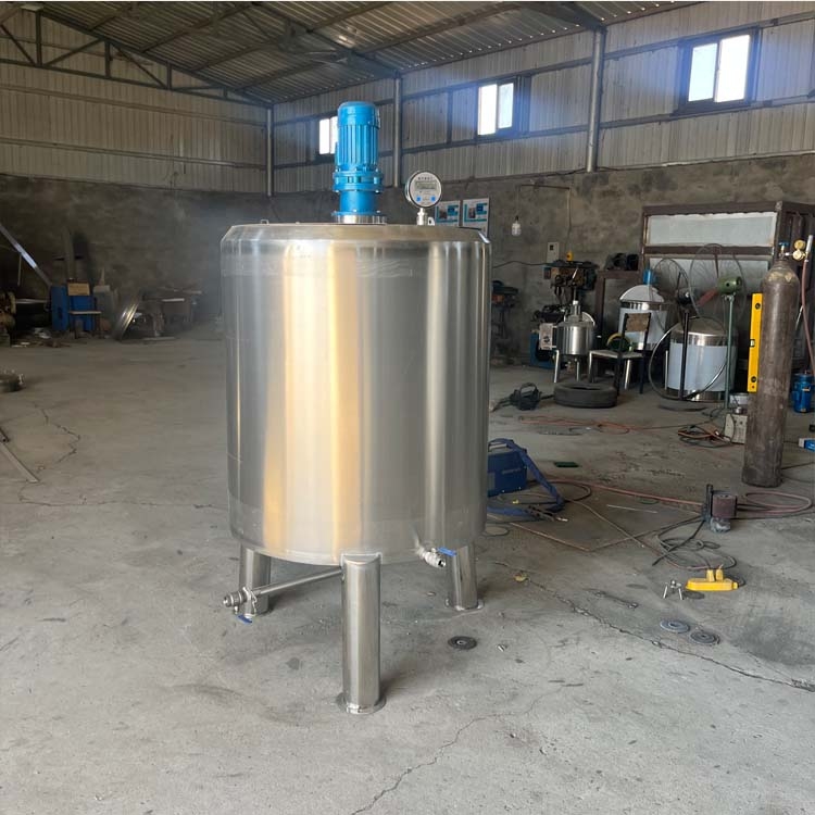 夹层保温调配罐 不锈钢搅拌桶 内盘管调配缸